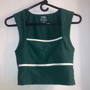 Women's Green Crop Top Abercrombie M